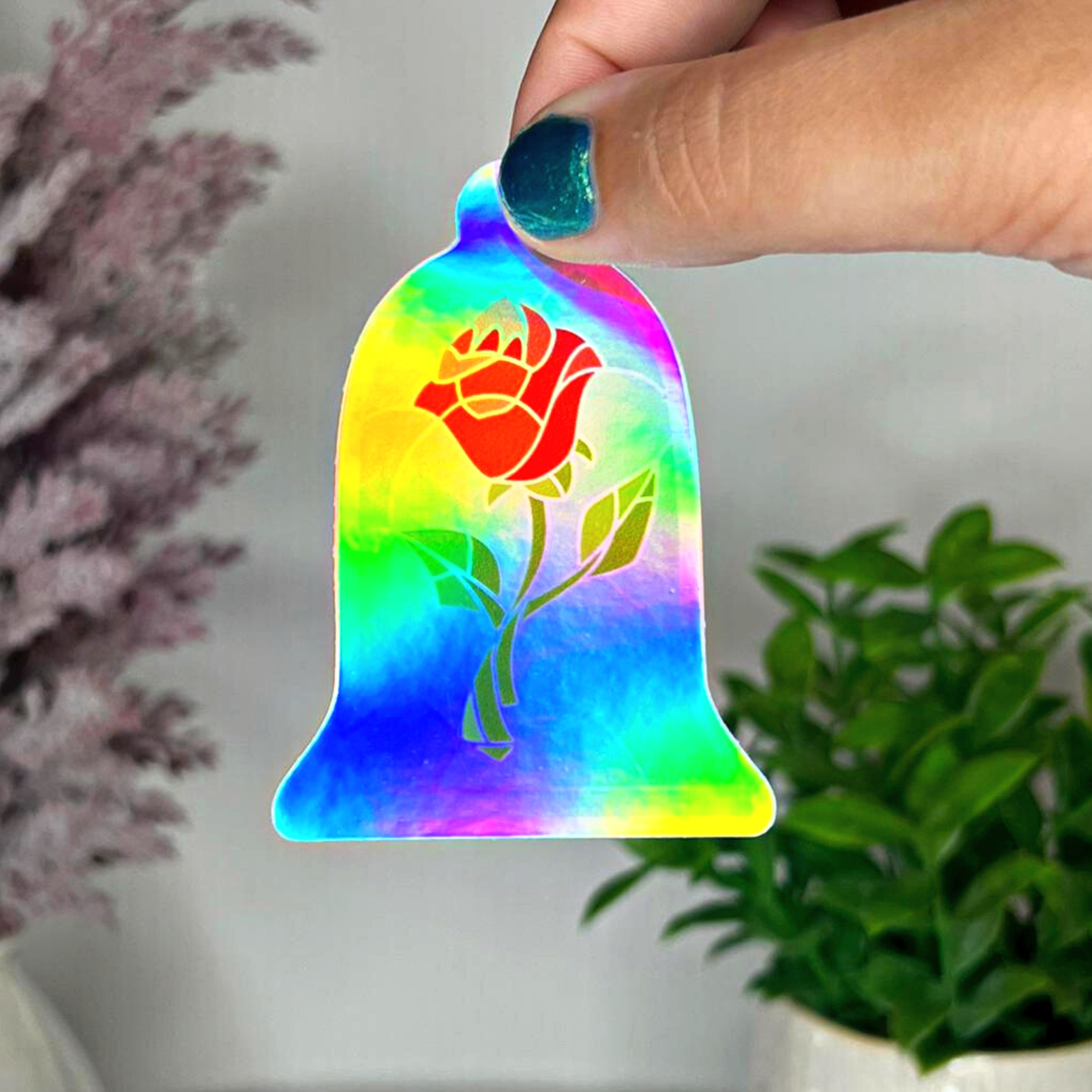 Disney Rose Holo | Sticker