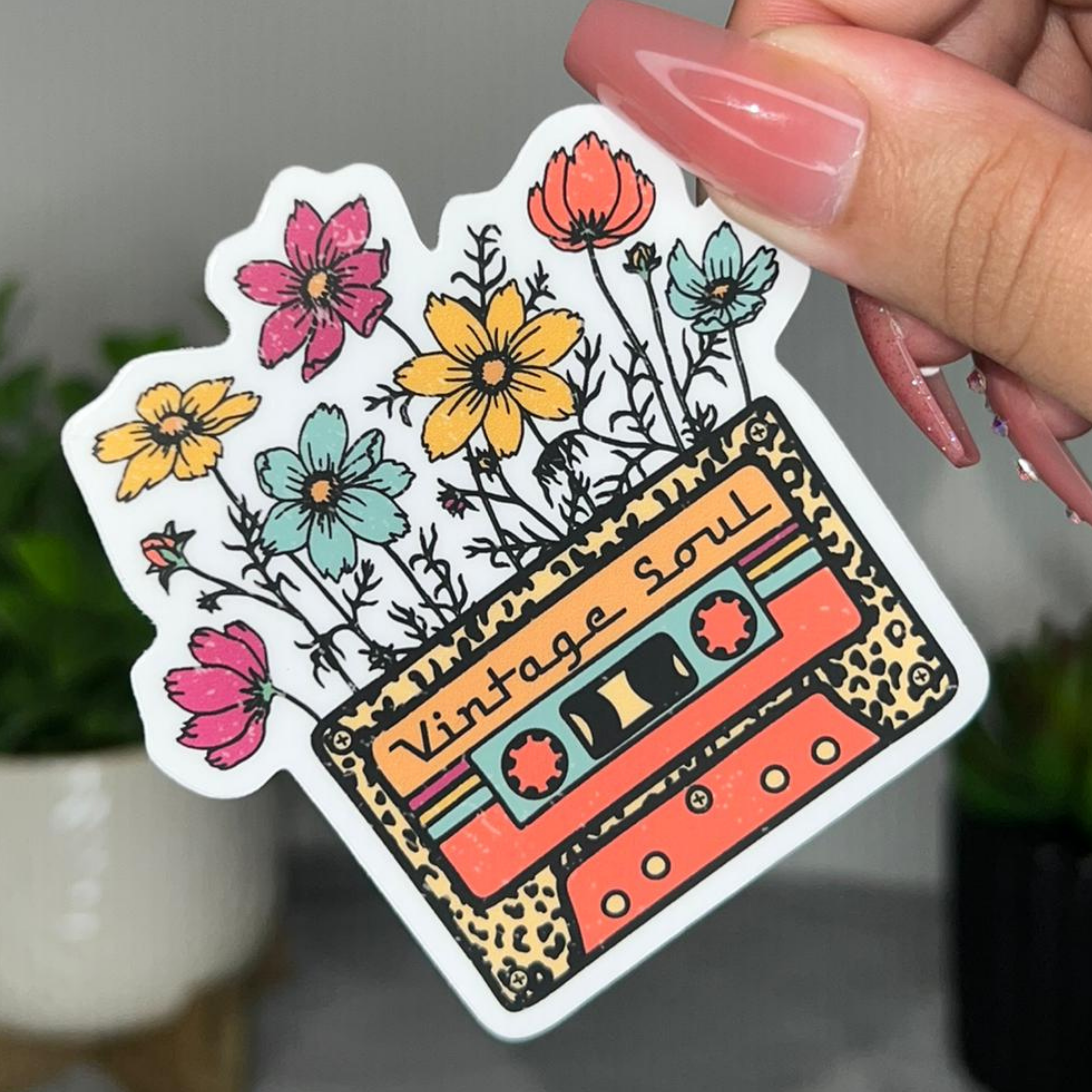 Vintage Soul Cassette | Sticker