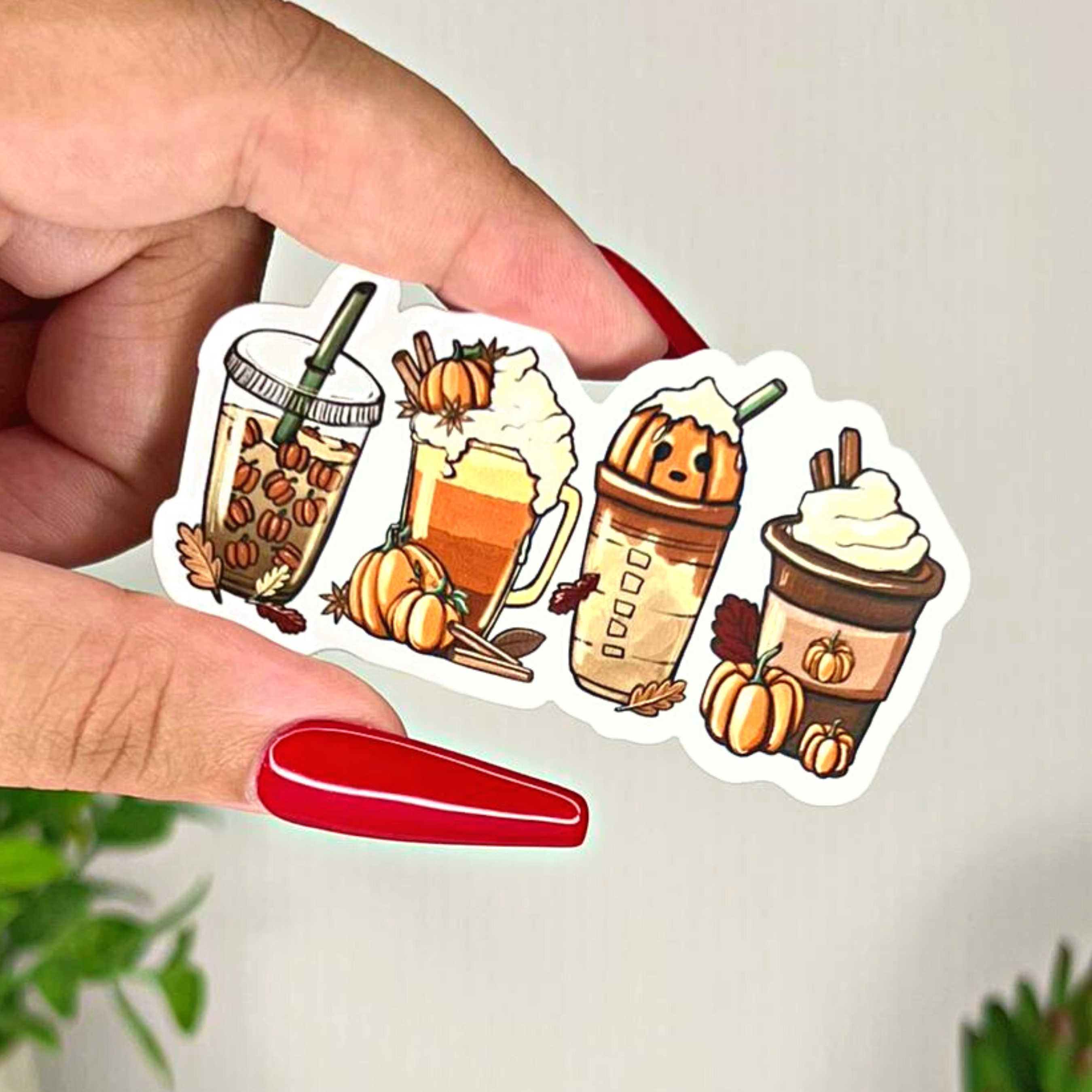 Fall Coffee Lovers | Sticker