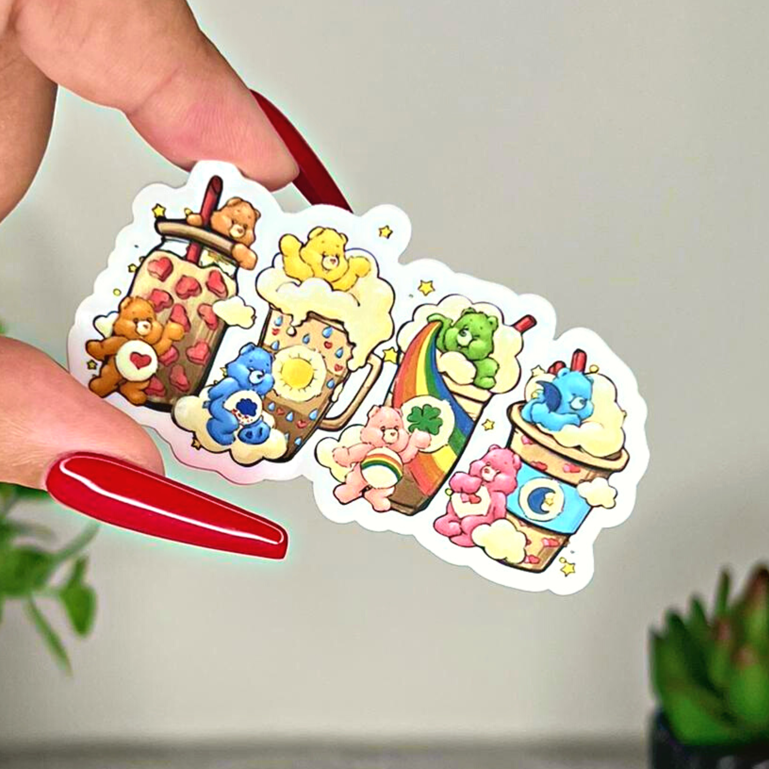 Care Bears Coffee Lovers | Sticker