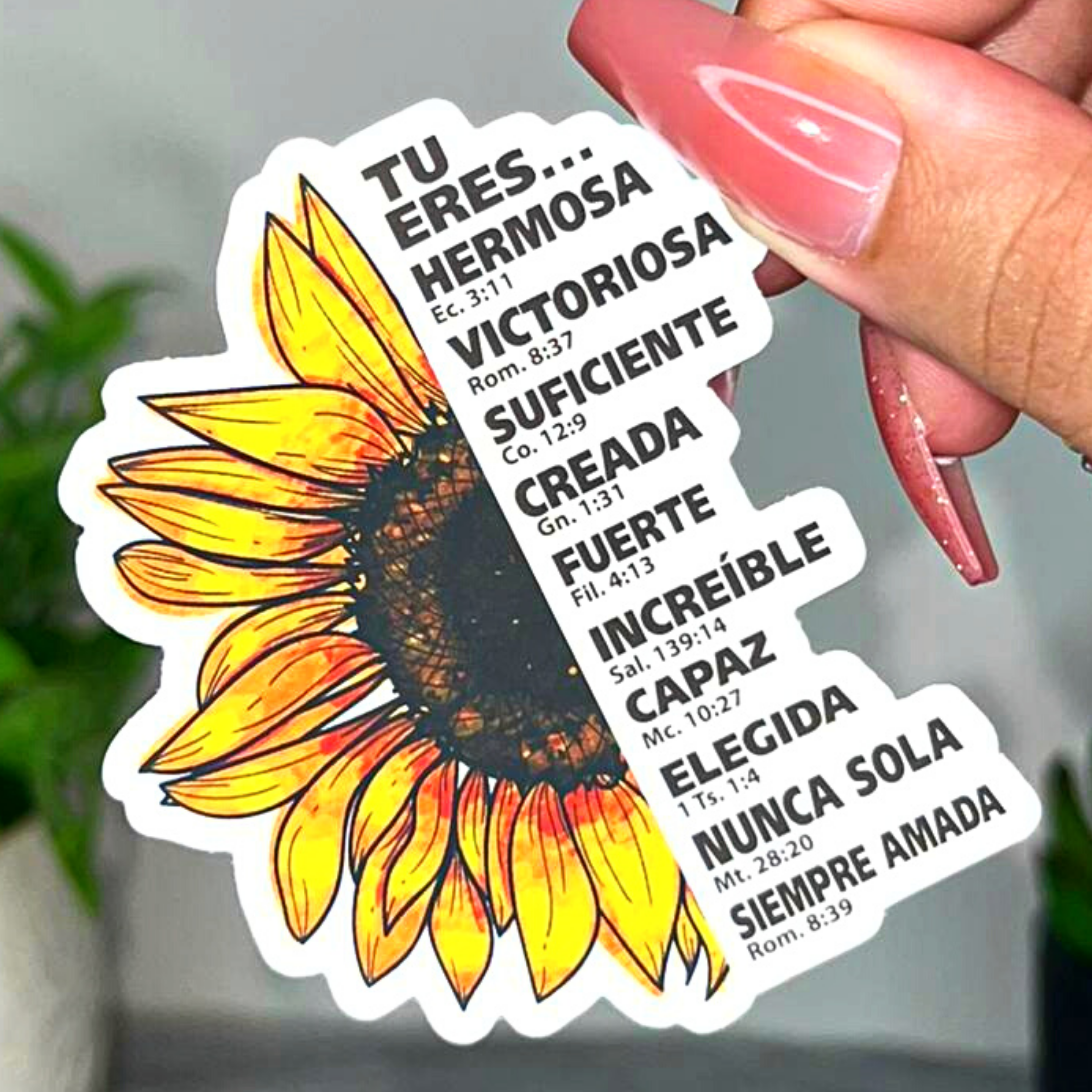 Girasol Único | Sticker