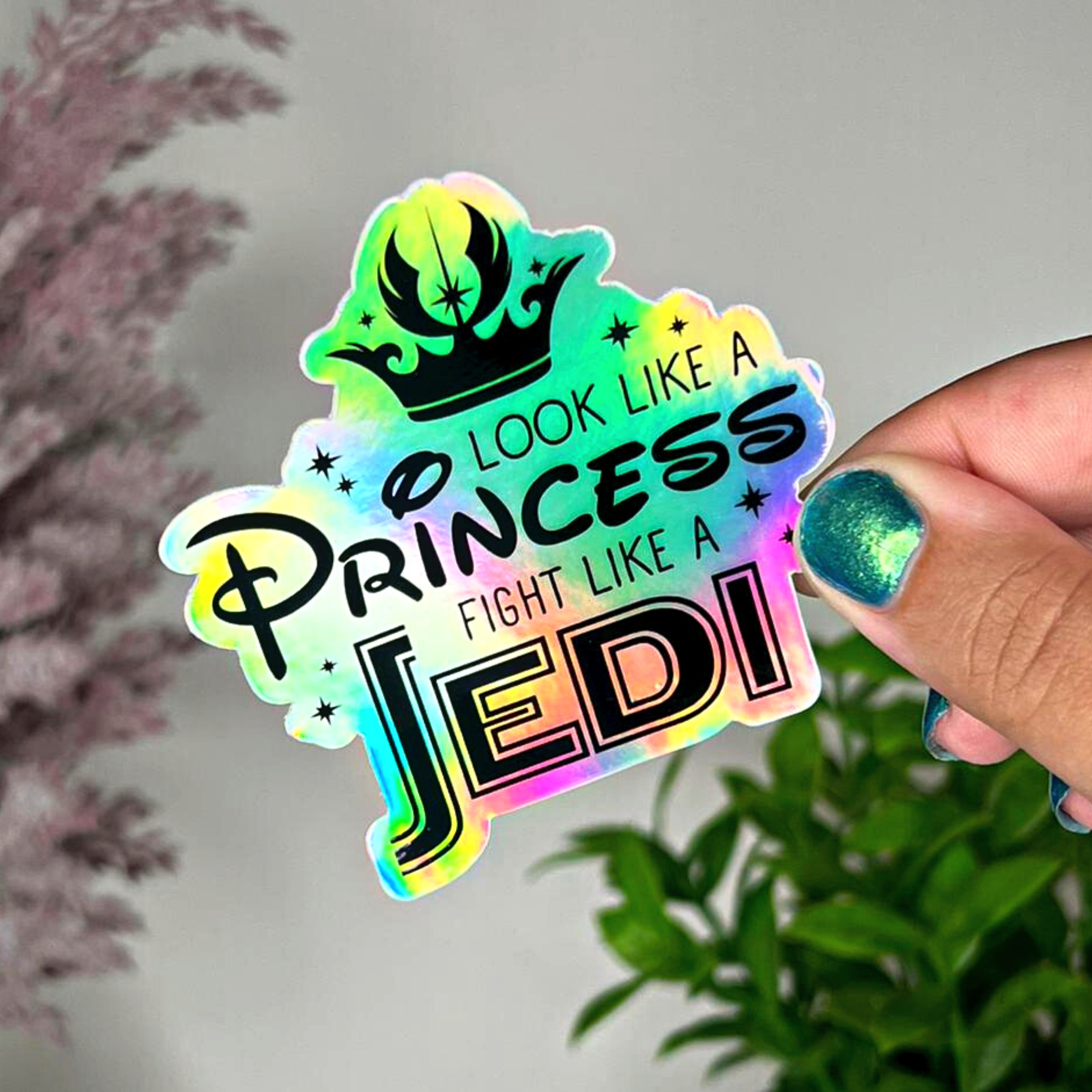 Princess Jedi Holo | Sticker