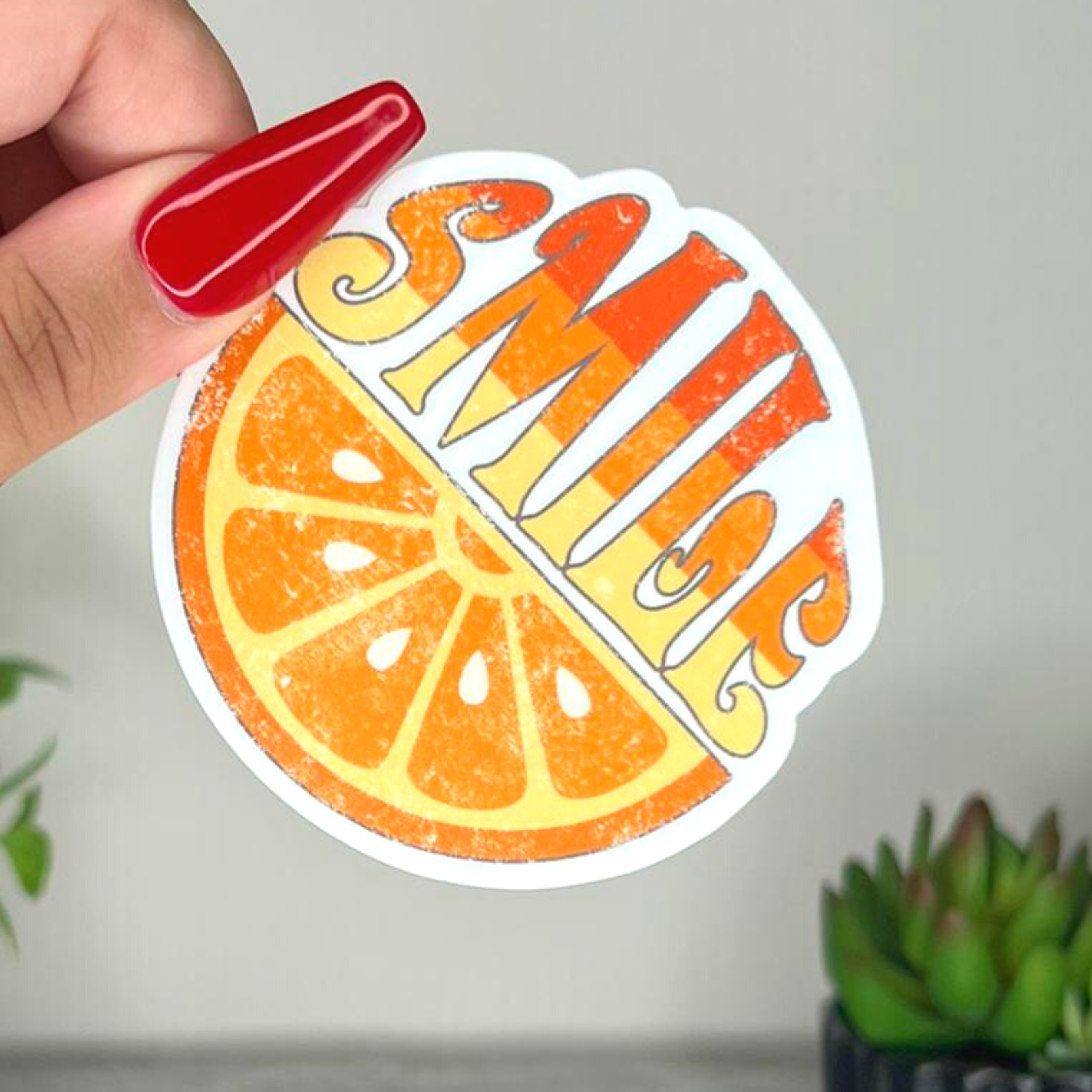Smile Orange | Sticker