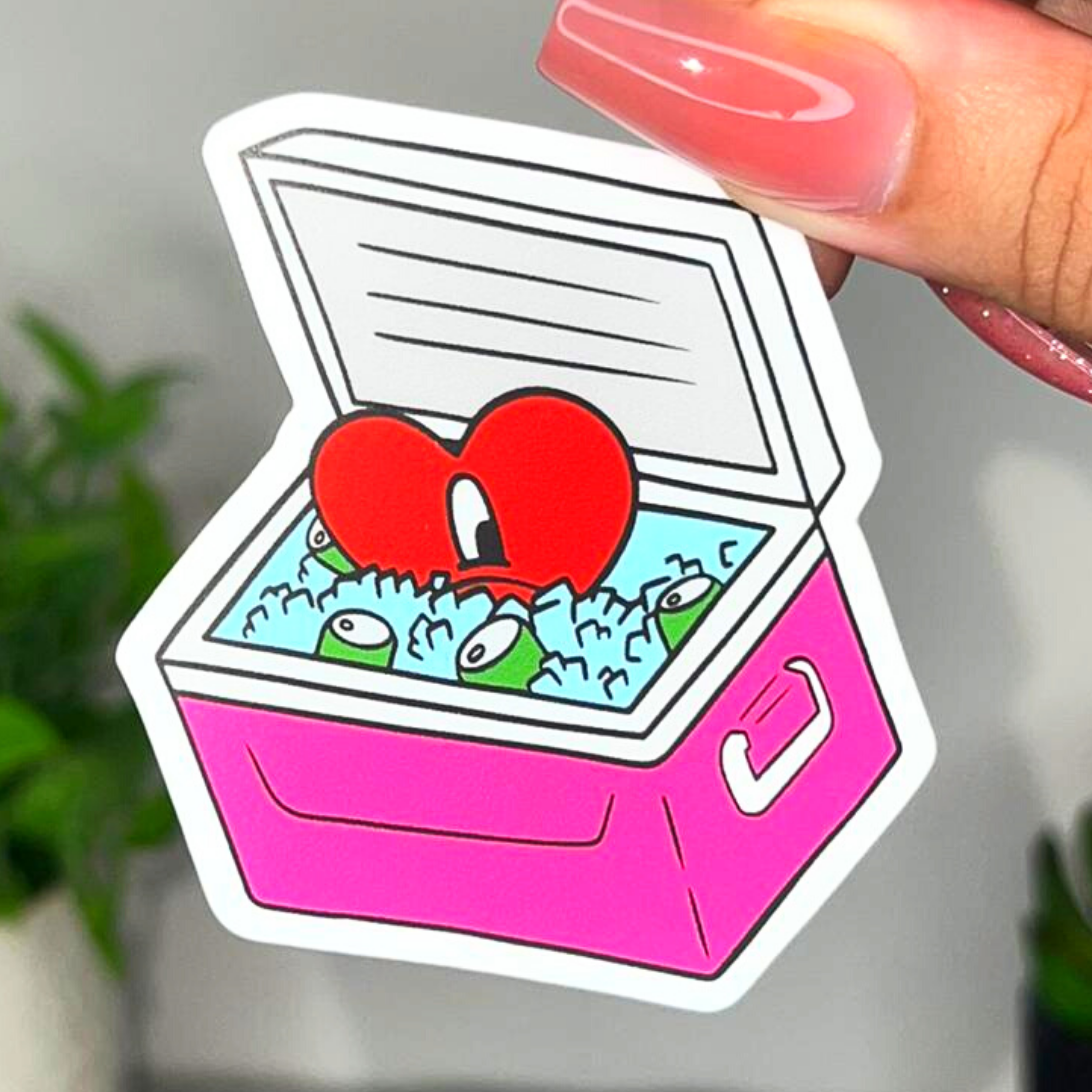 Te Congelo - Rosa | Sticker